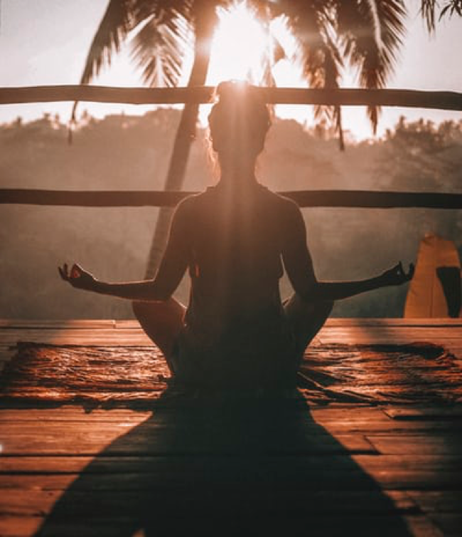 meditation pose